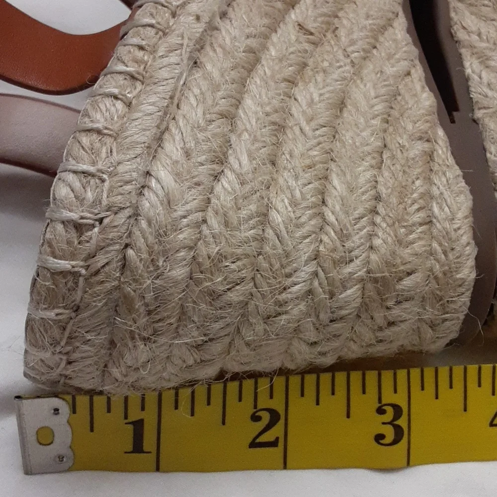 Charles by Charles David size 9M women's espadrilles sandal in brown.